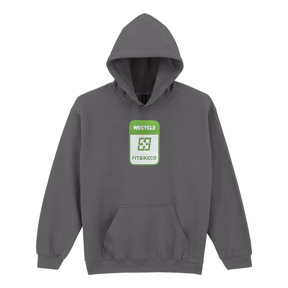 Fit We Cycle Heavyweight Hoodie - Charcoal