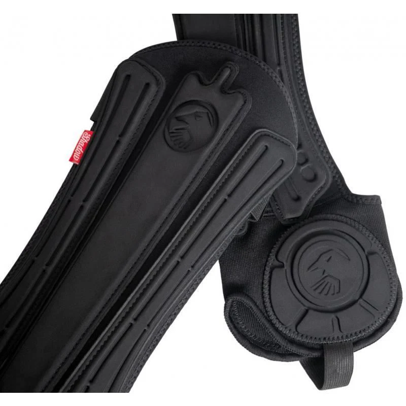 Shadow Invisa-Lite Jr Shin / Ankle Combo - Black - Image 2